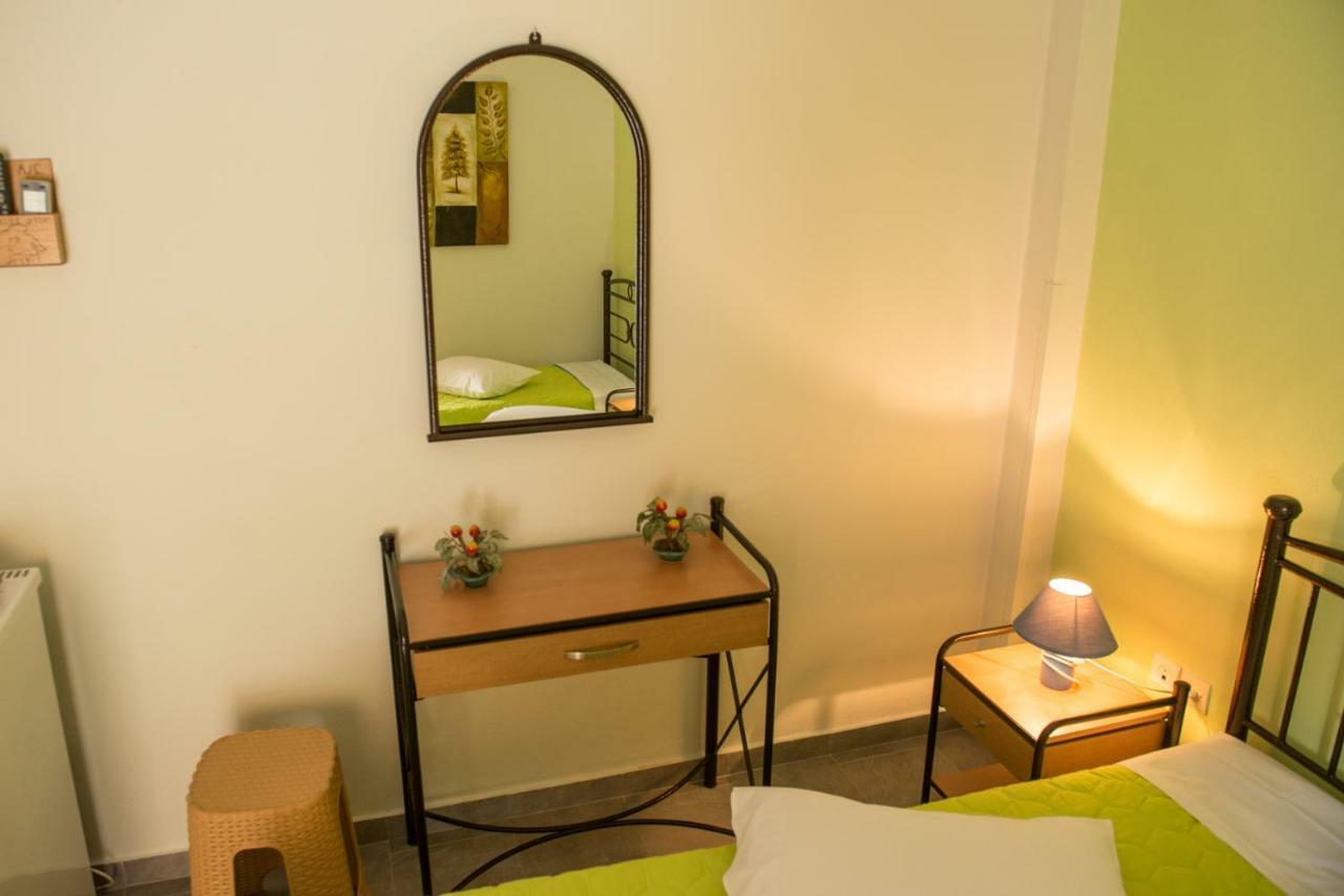 Golden Sun Rooms Pyrgi Thermis Extérieur photo