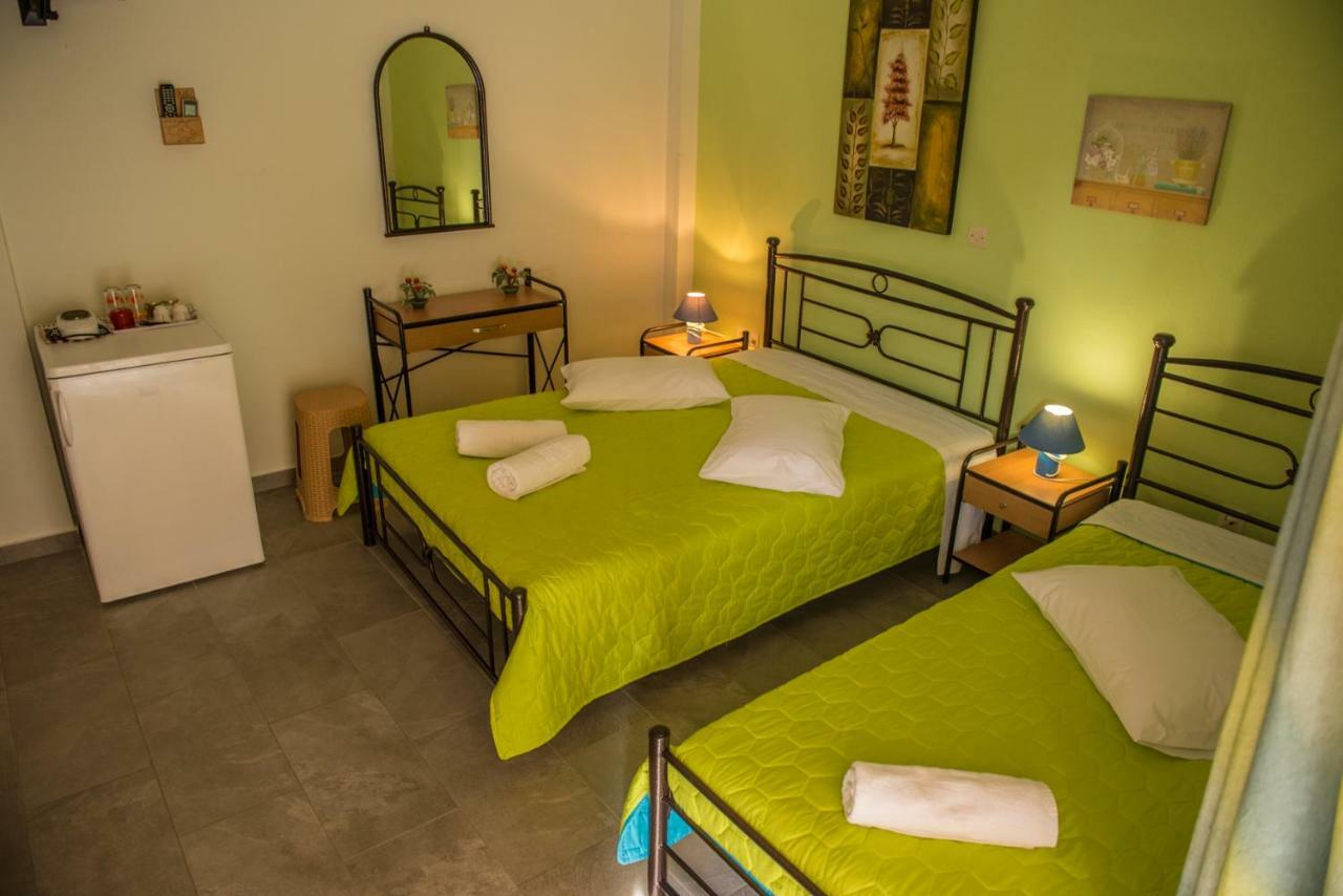Golden Sun Rooms Pyrgi Thermis Extérieur photo